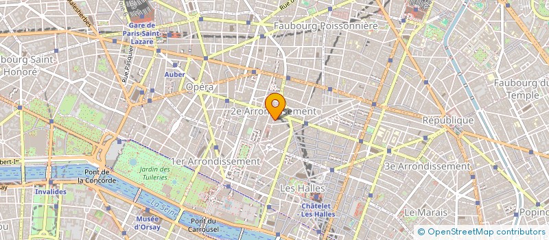 localisation de l'entreprise RAFINES  PARIS