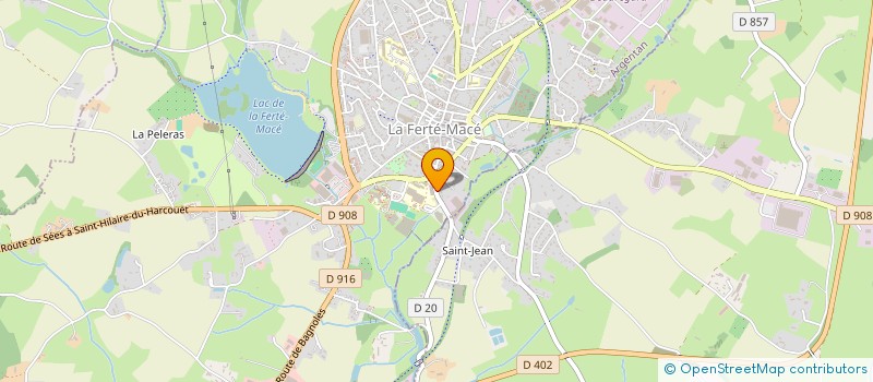 localisation de l'entreprise RAFIOT KEETANG à LA FERTE MACE