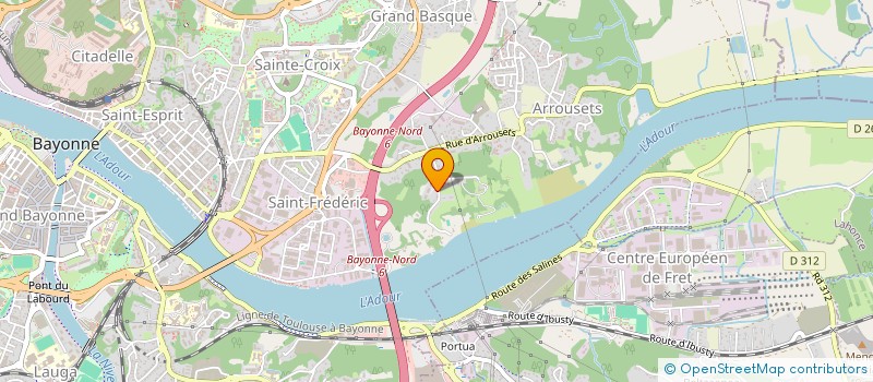 localisation de l'entreprise RAFKAT à BAYONNE