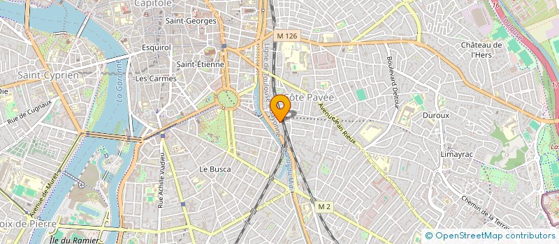 localisation de l'entreprise RAFLESIUM  TOULOUSE