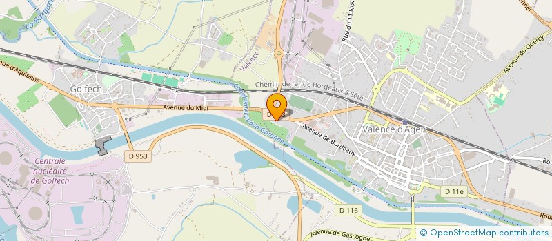 localisation de l'entreprise RAFN4B à VALENCE