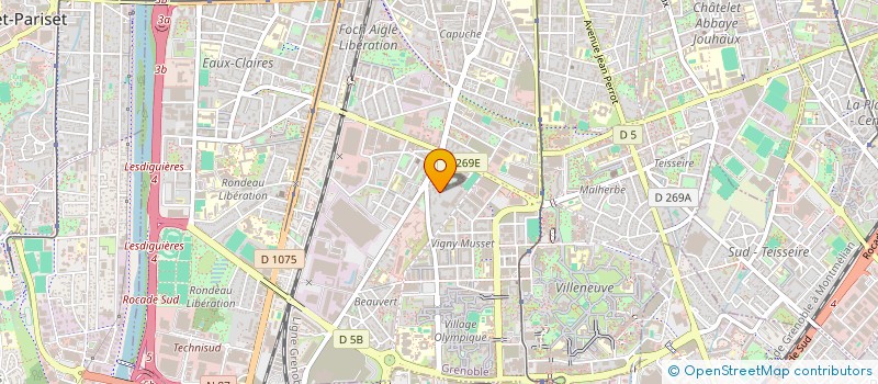 localisation de l'entreprise RAFOU ET SON EQUIPE à GRENOBLE