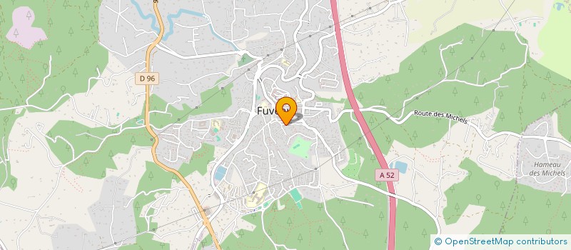 localisation de l'entreprise RAFRECEL  FUVEAU