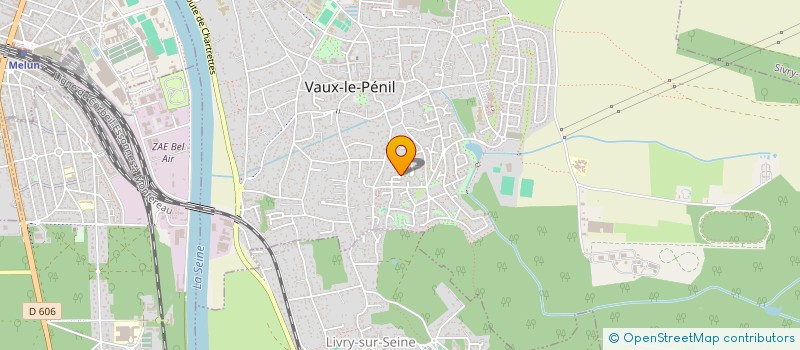 localisation de l'entreprise RAFTEL à VAUX-LE-PENIL