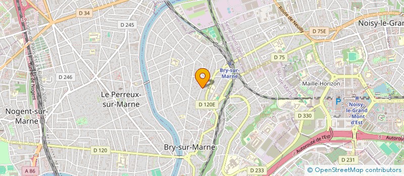 localisation de l'entreprise RAFTER CONSEIL  BRY-SUR-MARNE