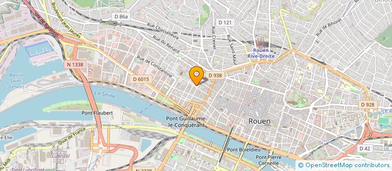 localisation de l'entreprise RAFU à ROUEN