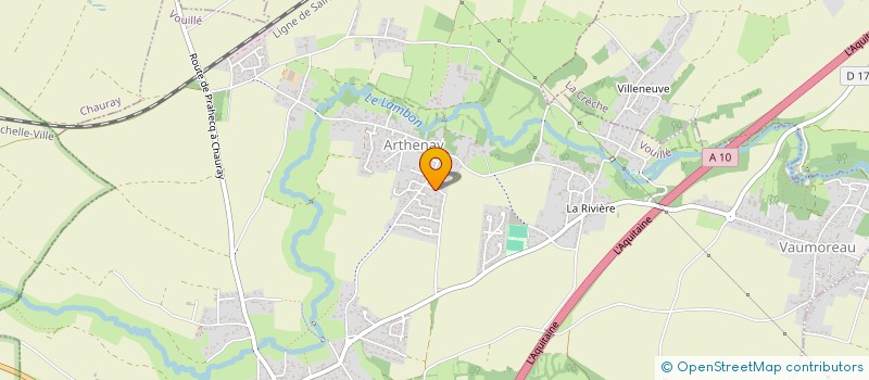 localisation de l'entreprise RAG  VOUILLE