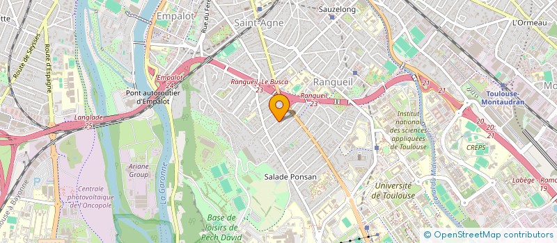 localisation de l'entreprise RAG'SCHOOL à TOULOUSE