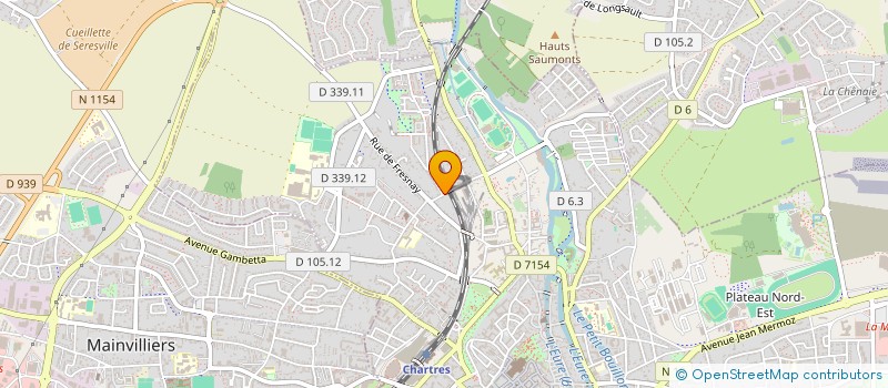 localisation de l'entreprise RAG SERVICES à CHARTRES