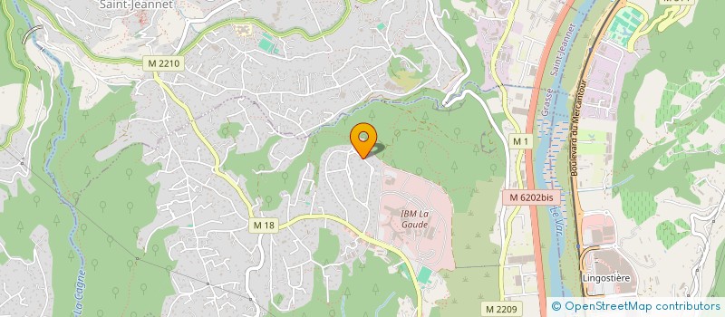 localisation de l'entreprise RAGAEN  LA GAUDE