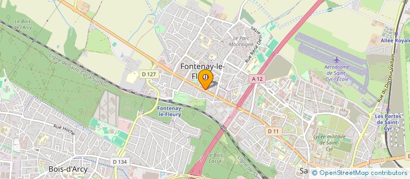 localisation de l'entreprise RAGAIGNE SARL à FONTENAY-LE-FLEURY