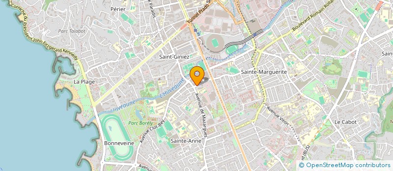 localisation de l'entreprise RAGAZZO à MARSEILLE