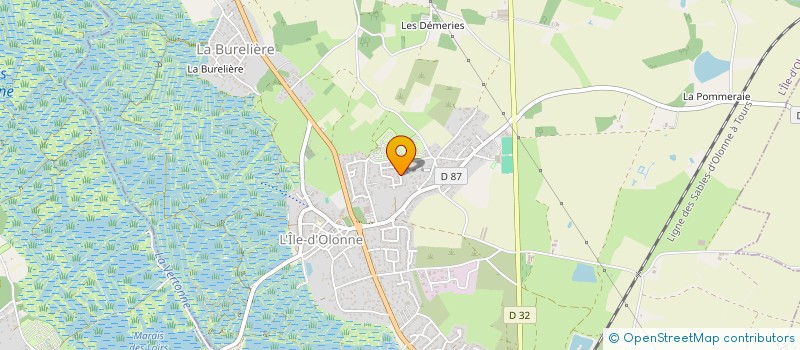 localisation de l'entreprise RAGC à L'ILE-D'OLONNE