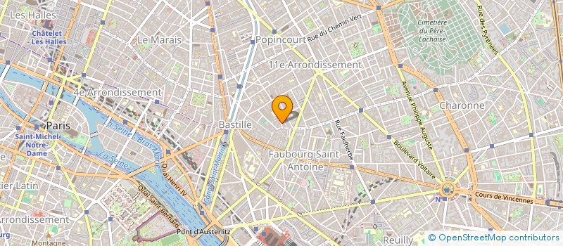 localisation de l'entreprise RAGE PRODUCTION à PARIS