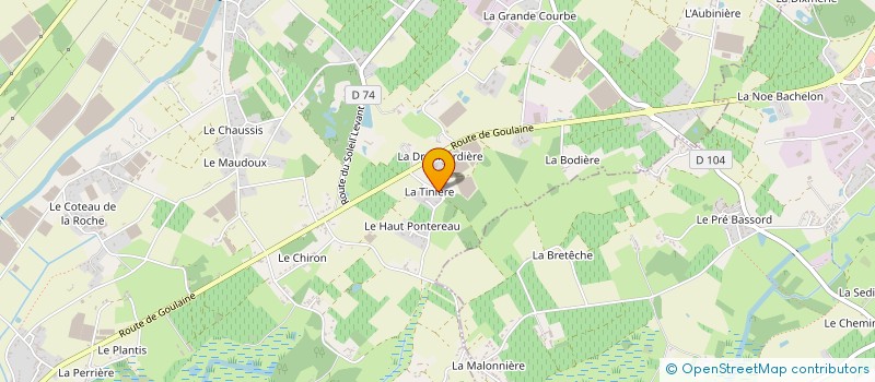 localisation de l'entreprise RAGEAX  SAINT-JULIEN-DE-CONCELLES