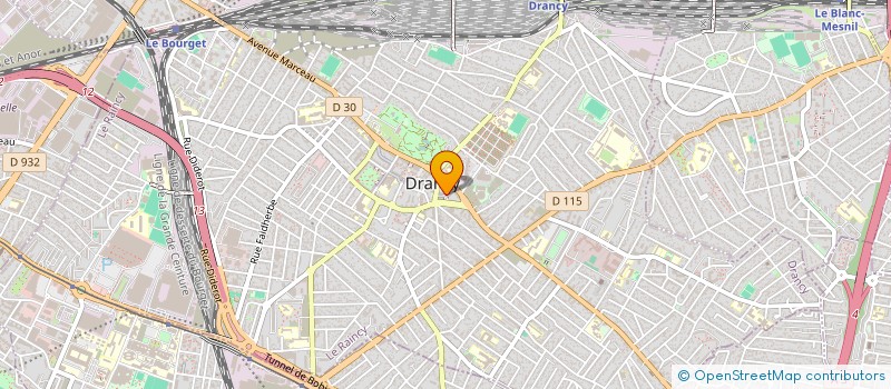 localisation de l'entreprise RAGEETH à DRANCY