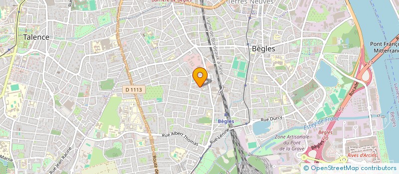 localisation de l'entreprise RAGEOT GOUZIEN à BEGLES
