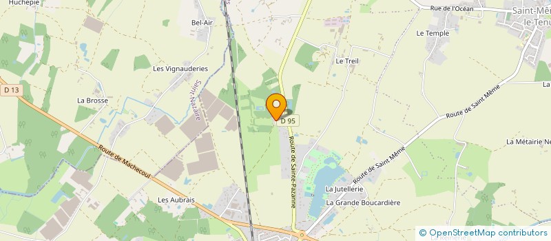 localisation de l'entreprise RAGERO  MACHECOUL-SAINT-MEME