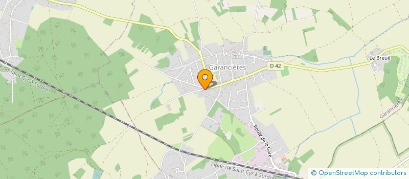 localisation de l'entreprise RAGGI DU SOLEIL à GARANCIERES