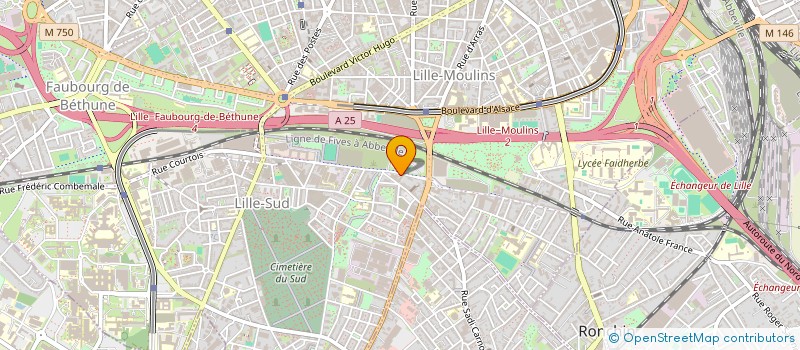 localisation de l'entreprise RAGHINU à LILLE