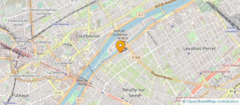localisation de l'entreprise RAGIN à NEUILLY-SUR-SEINE