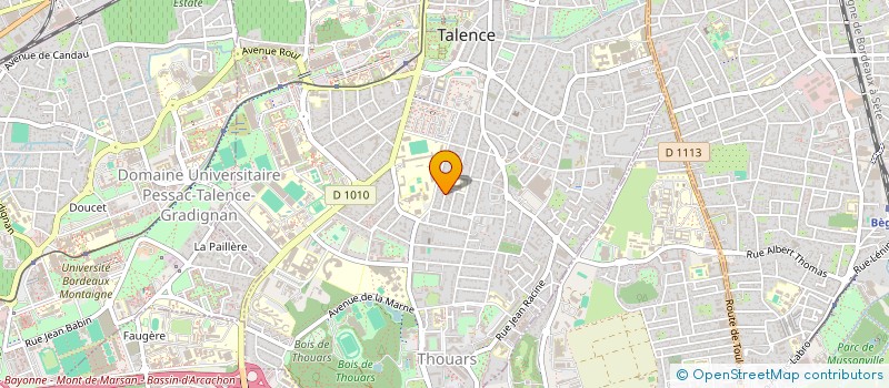 localisation de l'entreprise RAGNAR à BEGLES