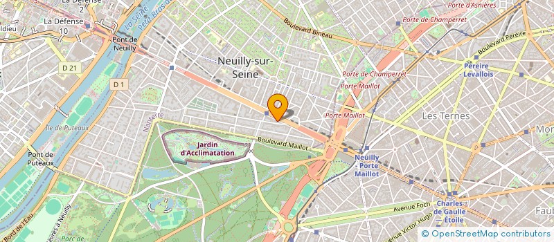 localisation de l'entreprise RAGNAROK à NEUILLY-SUR-SEINE