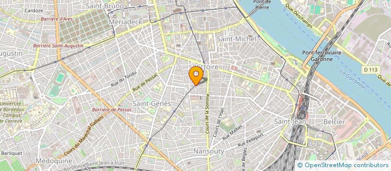 localisation de l'entreprise RAGNAROK  BORDEAUX