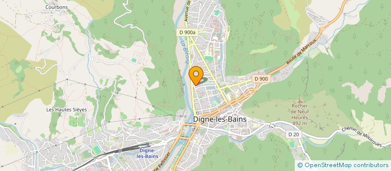localisation de l'entreprise RAGOLSKI à DIGNE-LES-BAINS
