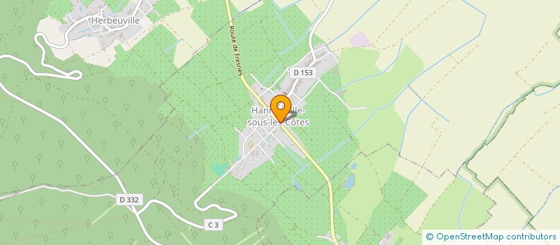 localisation de l'entreprise RAGON BATIMENT  HANNONVILLE-SOUS-LES-COTES