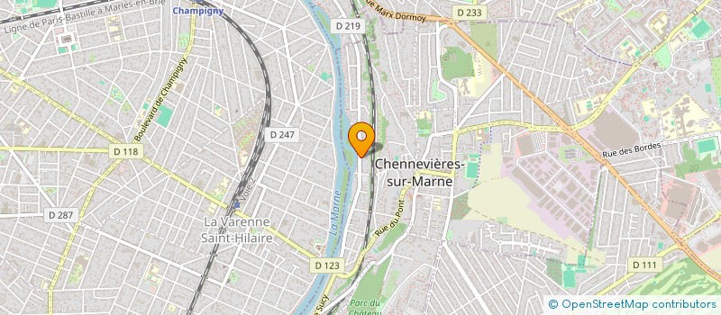 localisation de l'entreprise RAGON EASY OFFICE à CHAMPIGNY-SUR-MARNE
