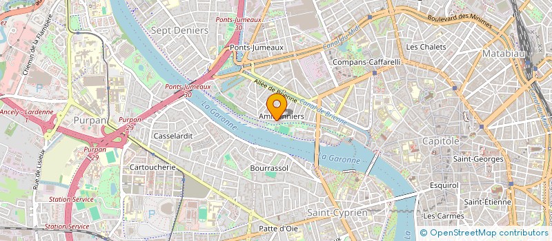 localisation de l'entreprise RAGOT  TOULOUSE