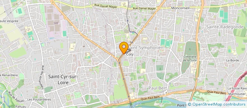 localisation de l'entreprise RAGOT AND CO  TOURS