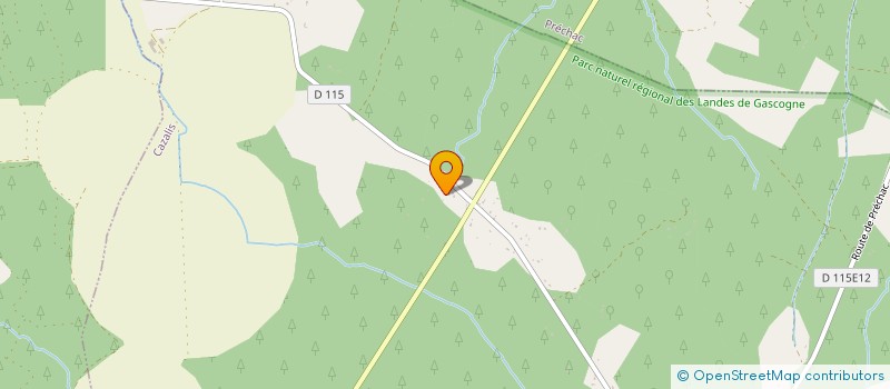 localisation de l'entreprise RAGOT & FILS  CAZALIS