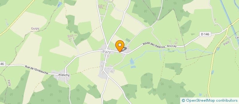 localisation de l'entreprise RAGOT FLORENT  PAZY