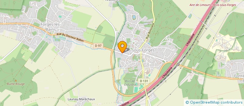 localisation de l'entreprise RAGOU COTE D'ARGENT à BRIIS-SOUS-FORGES