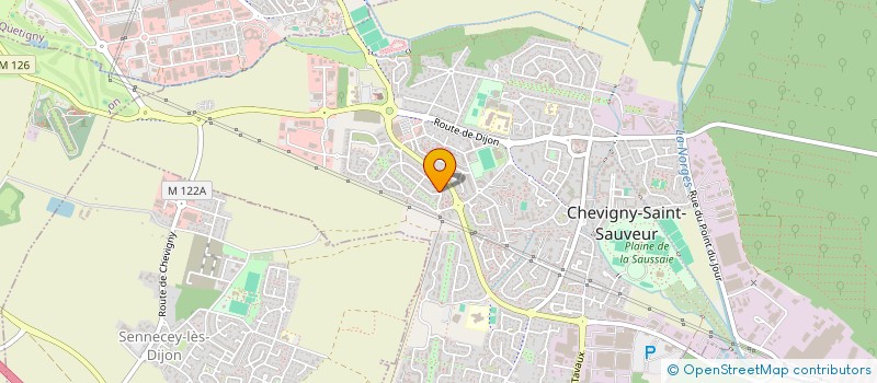 localisation de l'entreprise RAGS IMMO  CHEVIGNY-SAINT-SAUVEUR