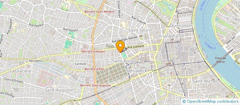 localisation de l'entreprise RAGT  BORDEAUX