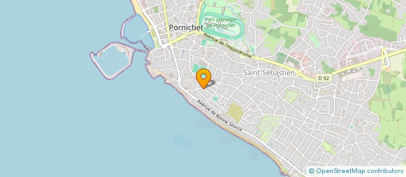 localisation de l'entreprise RAGUENEAU IMMOBILIER à PORNICHET