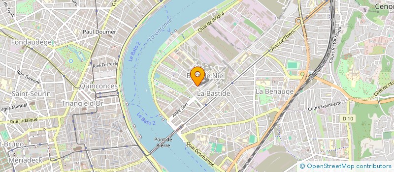 localisation de l'entreprise RAGUENES HERVE INDIVISION  BORDEAUX