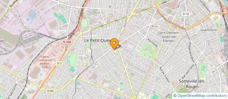 localisation de l'entreprise RAGUL  LE PETIT-QUEVILLY