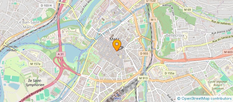 localisation de l'entreprise RAGUSE à METZ
