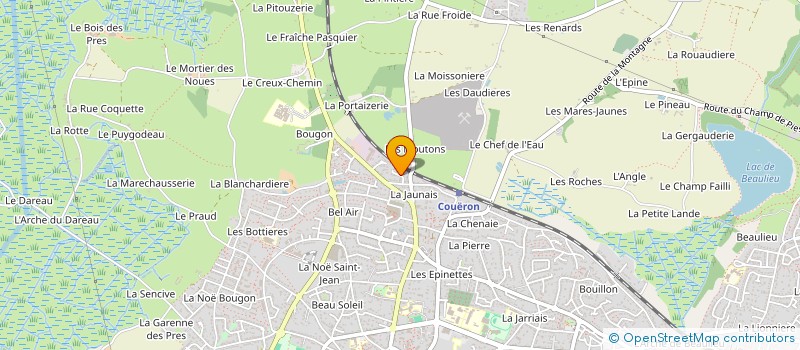 localisation de l'entreprise RAH-KOED BIHAN à COUERON