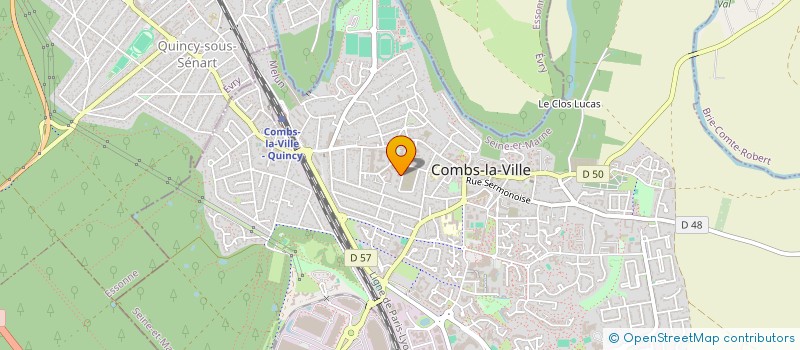 localisation de l'entreprise RAHAJA  COMBS-LA-VILLE