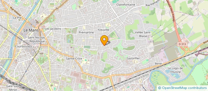 localisation de l'entreprise RAHAL  LE MANS