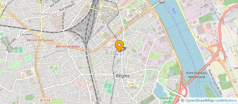 localisation de l'entreprise RAHALI à BEGLES