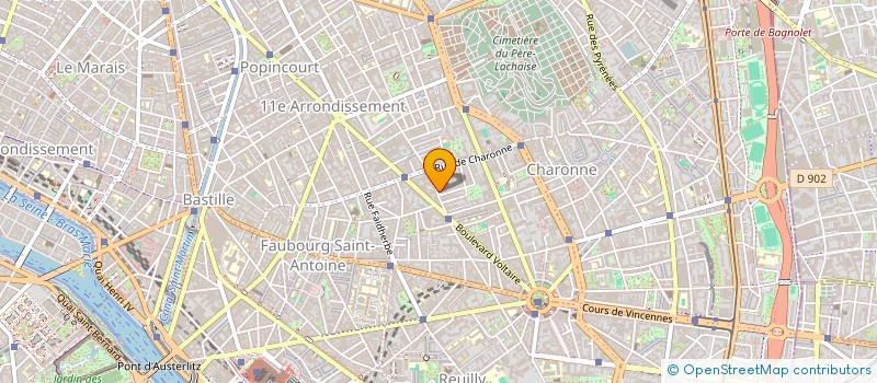 localisation de l'entreprise RAHAMAN  PARIS