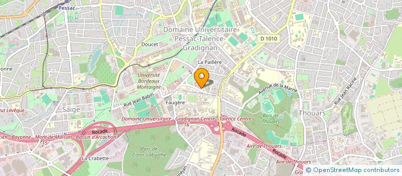localisation de l'entreprise RAHARISON INDIVISION à PESSAC