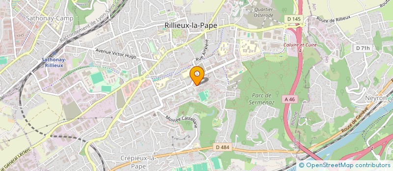 localisation de l'entreprise RAHIL VTC à RILLIEUX-LA-PAPE