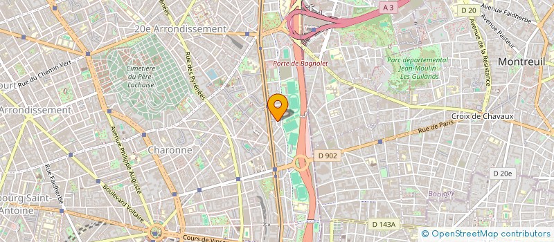 localisation de l'entreprise RAHMA  PARIS